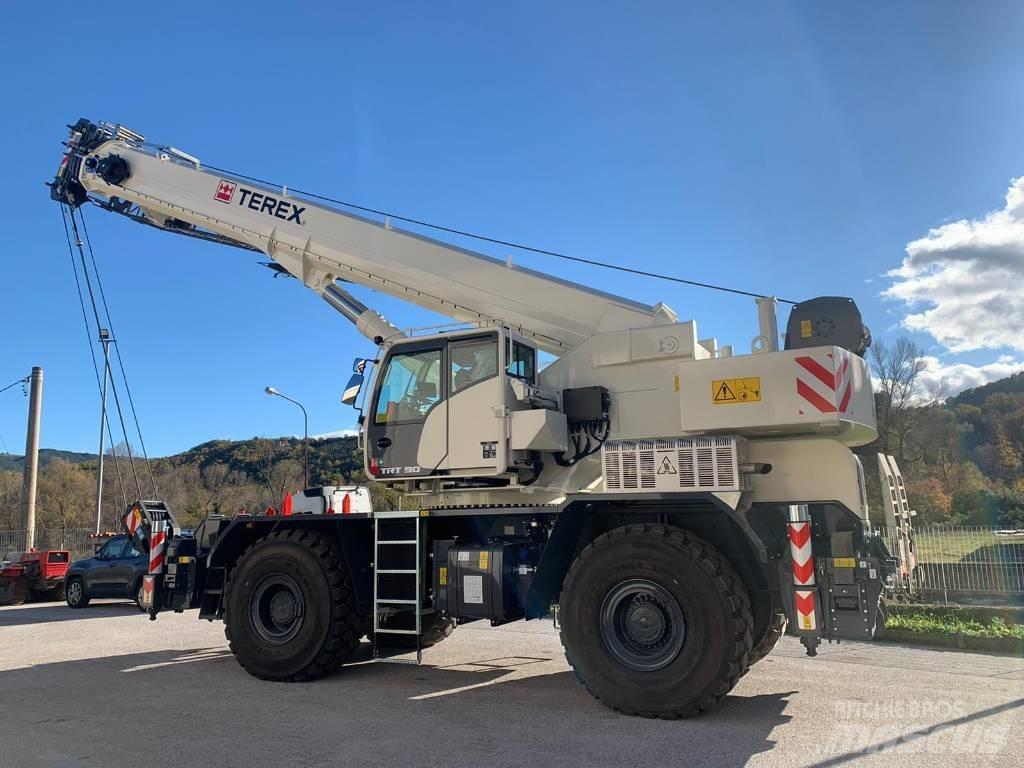 Terex TRT90 Γερανοί ανώμαλου εδάφους