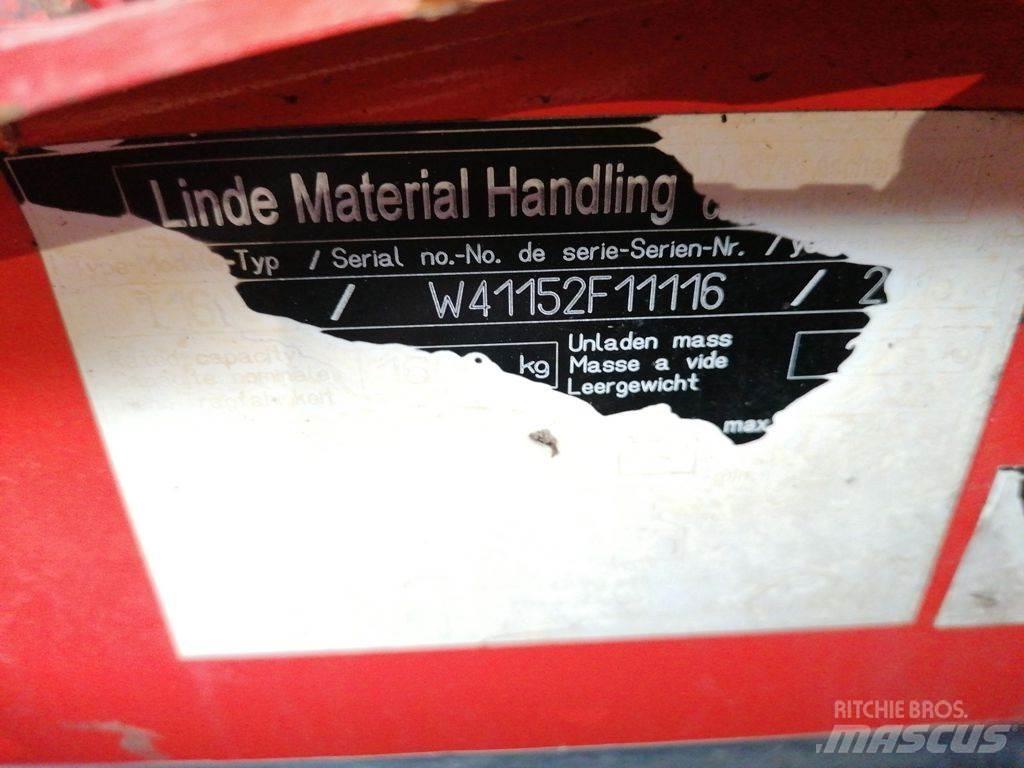 Linde T16 Χειροκίνητο περονοφόρο ανυψωτικό