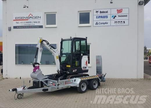 Bobcat E17 Εκσκαφάκι (διαβολάκι) < 7t