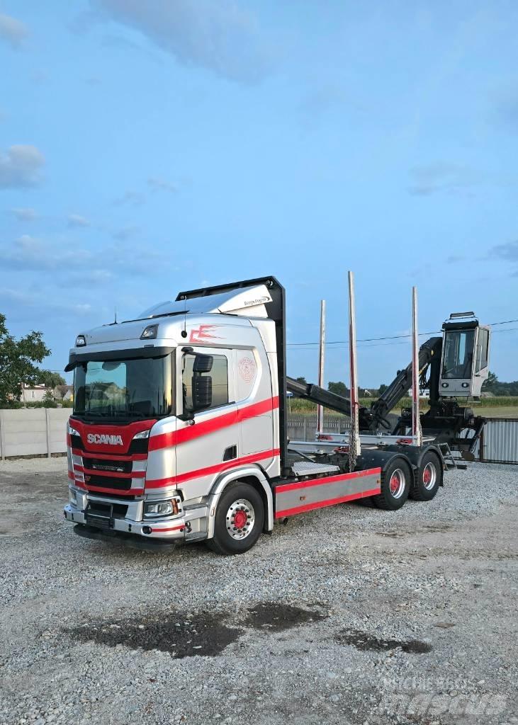 Scania R 540 Φορτηγά με Γερανό