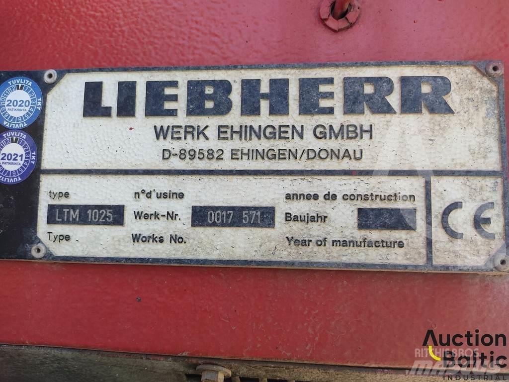 Liebherr LTM 1025 Γερανοί παντός εδάφους