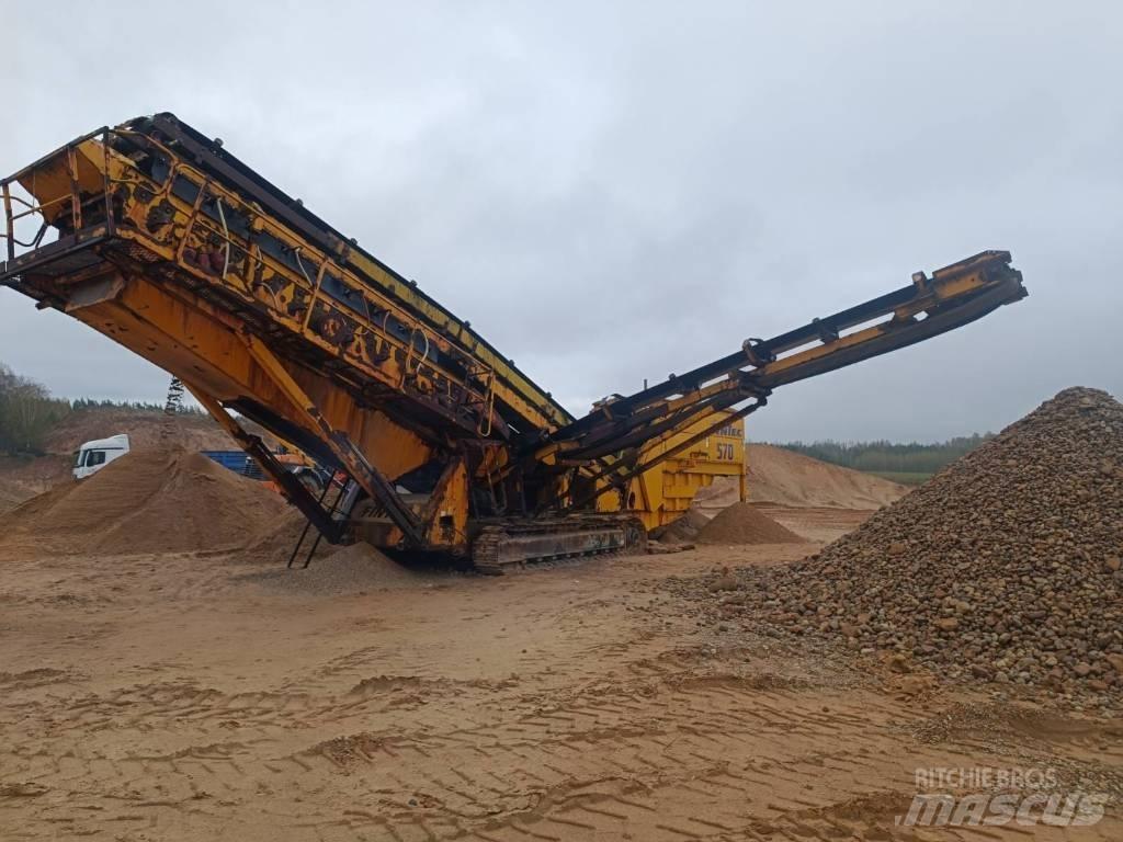 Fintec 570 Κινητές μηχανές κοσκινίσματος