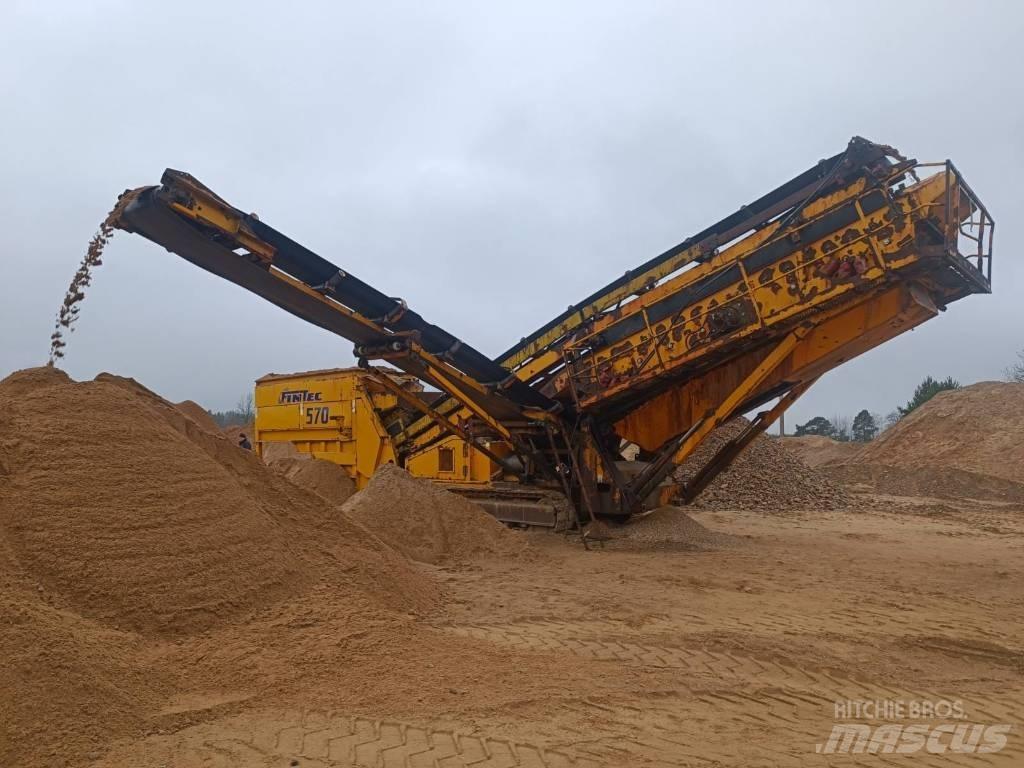 Fintec 570 Κινητές μηχανές κοσκινίσματος