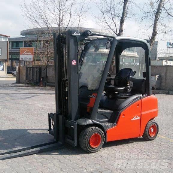 Linde H20T Περονοφόρα ανυψωτικά κλαρκ με φυσικό αέριο LPG