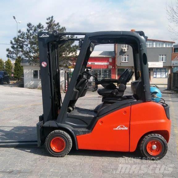 Linde H20T Περονοφόρα ανυψωτικά κλαρκ με φυσικό αέριο LPG