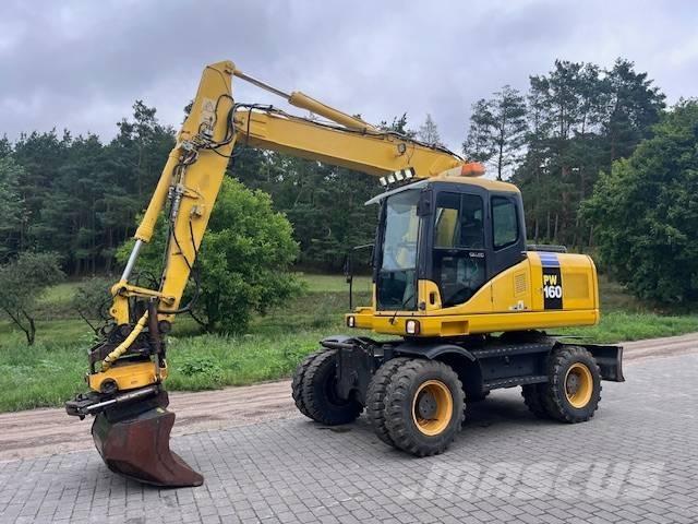 Komatsu PW 160 ES-7K Εκσκαφείς με τροχούς - λάστιχα
