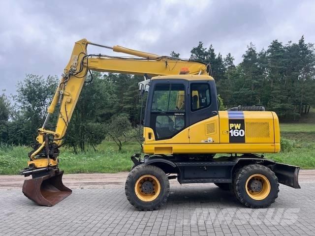 Komatsu PW 160 ES-7K Εκσκαφείς με τροχούς - λάστιχα