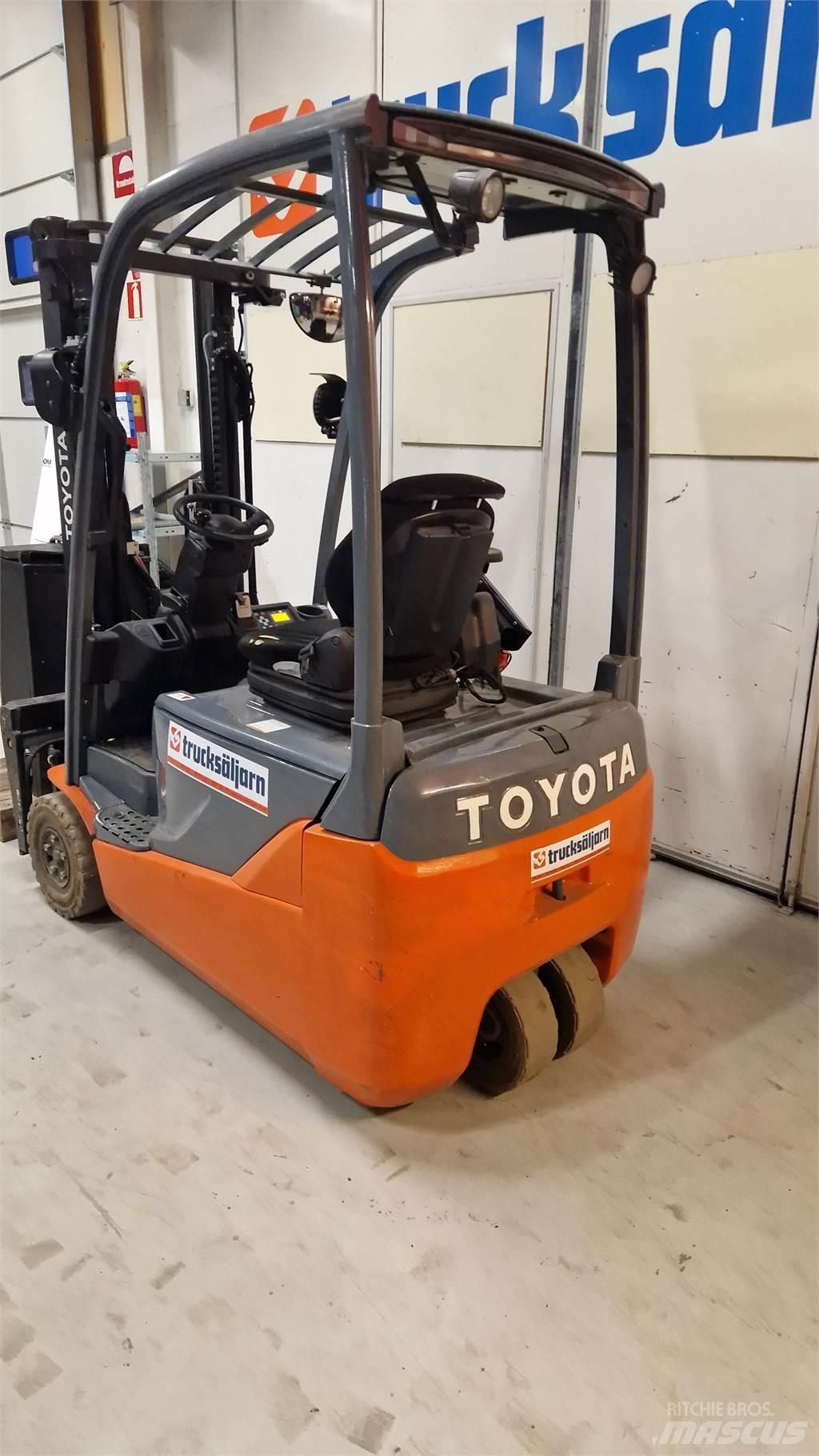 Toyota 8FBE16T Ηλεκτρικά περονοφόρα ανυψωτικά κλαρκ
