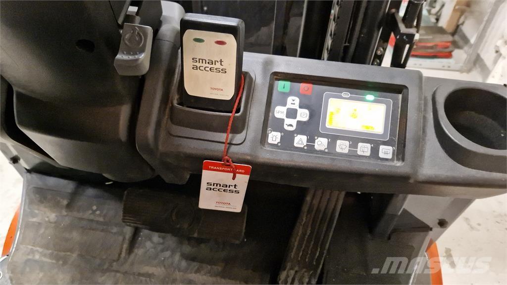 Toyota 8FBE16T Ηλεκτρικά περονοφόρα ανυψωτικά κλαρκ