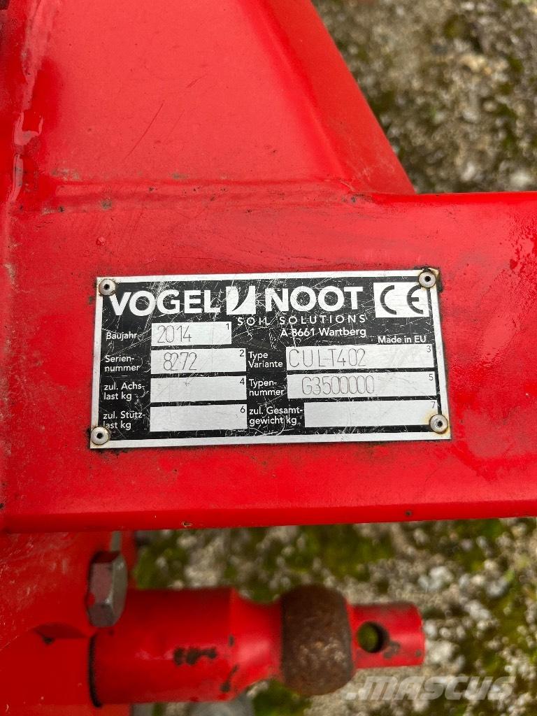  Voogel Noot Cult-402 Υπεδάφια άροτρα