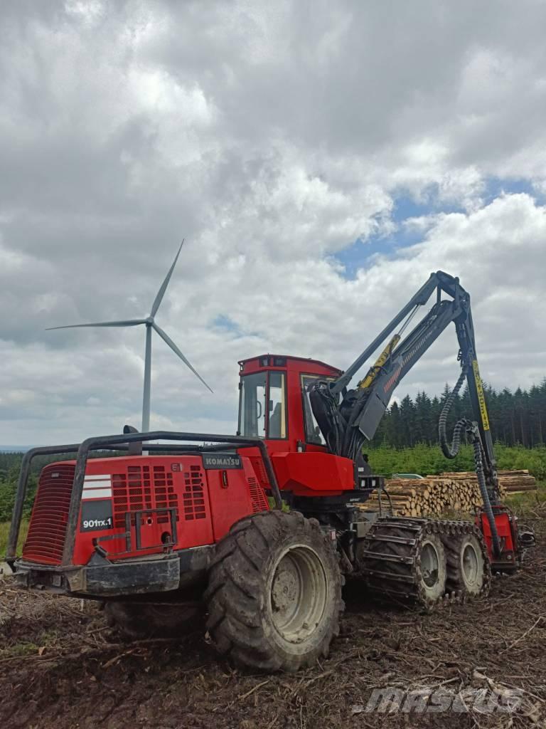 Komatsu 901 TX.1 Θεριζοαλωνιστικές μηχανές