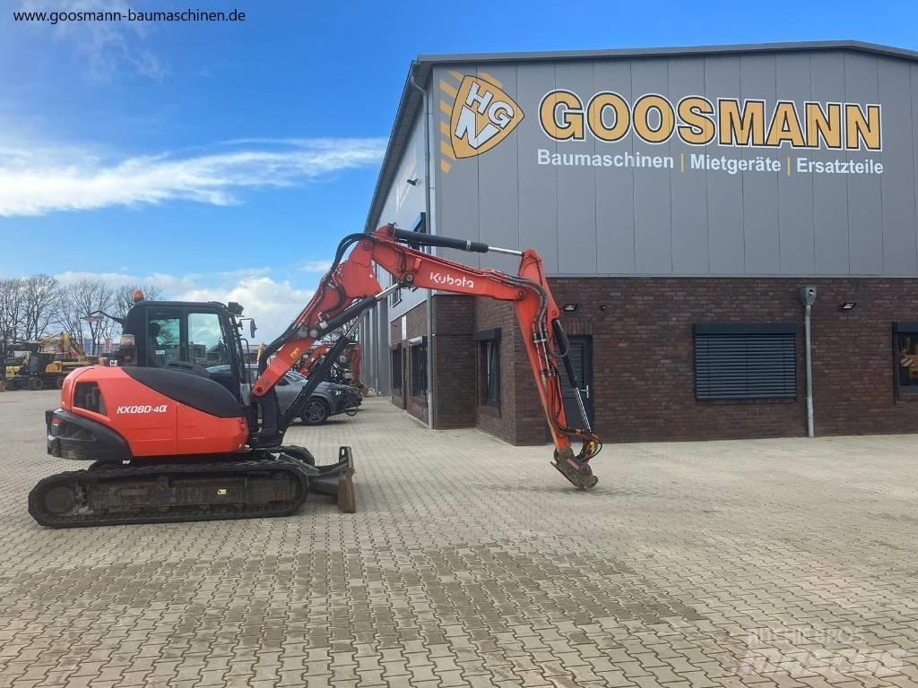 Kubota KX080-4a Μίνι εκσκαφείς 7t - 12t