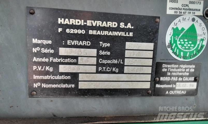 Evrard Alpha 2500 Αυτοκινούμενα ψεκαστικά
