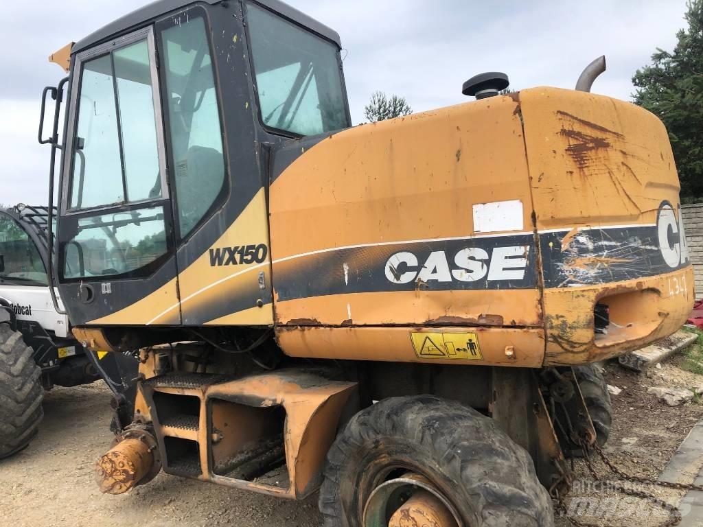 CASE WX 150 Kabina Εκσκαφείς με τροχούς - λάστιχα