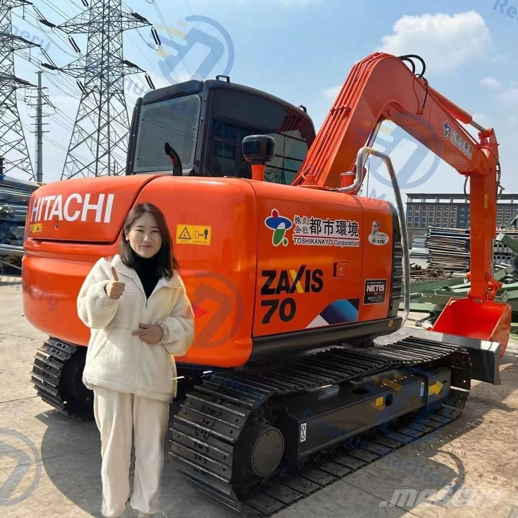 Hitachi ZX70 Εκσκαφείς με ερπύστριες