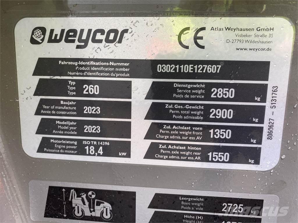Weycor AW260 Οδοστρωτήρες