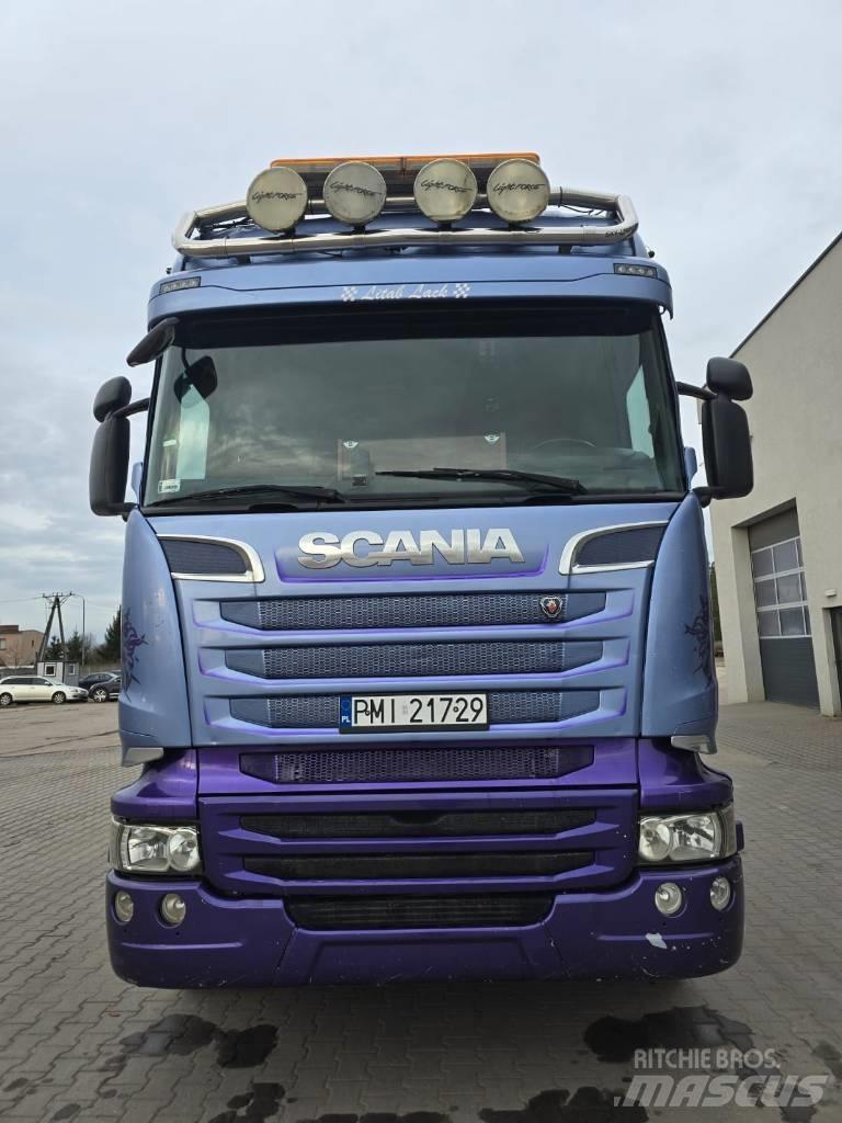 Scania R 580 Φορτηγά ξυλείας