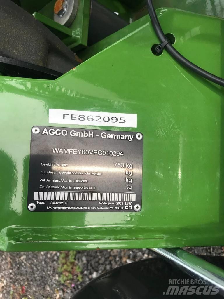Fendt Slicer 320 P Χορτοκοπτικά
