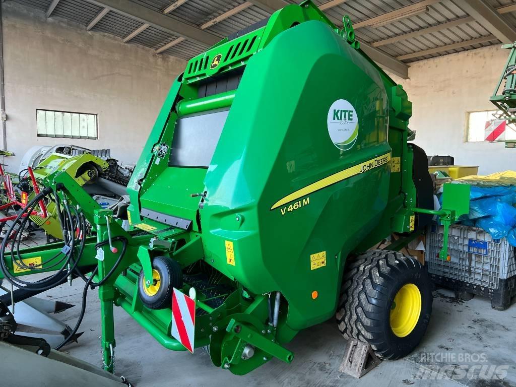 John Deere V461M Πρέσες κυλινδρικών δεμάτων
