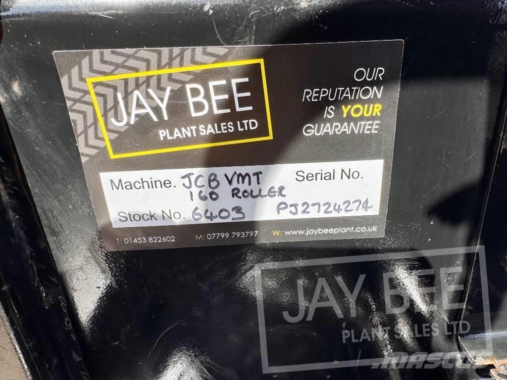 JCB VMT160-80 Οδοστρωτήρες διπλού κυλίνδρου