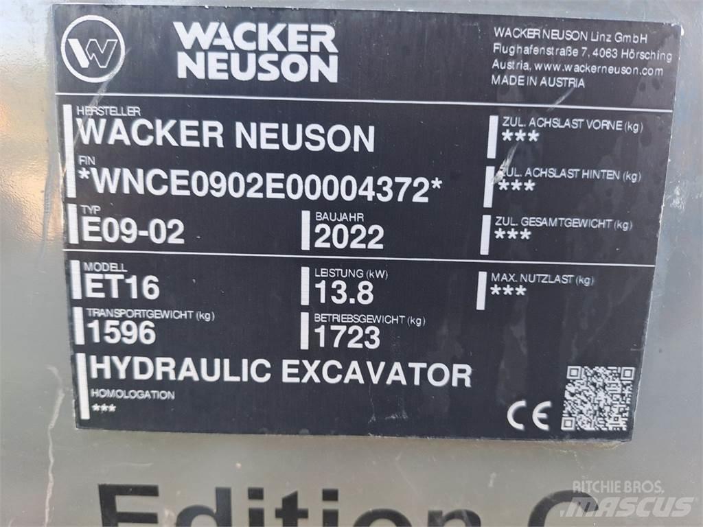 Wacker Neuson ET16 Εκσκαφείς με ερπύστριες