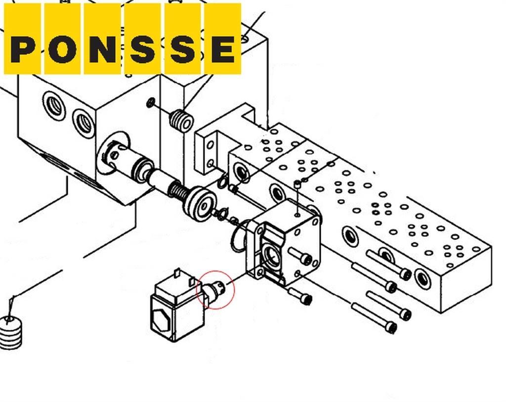 Ponsse 0057254 Υδραυλικά