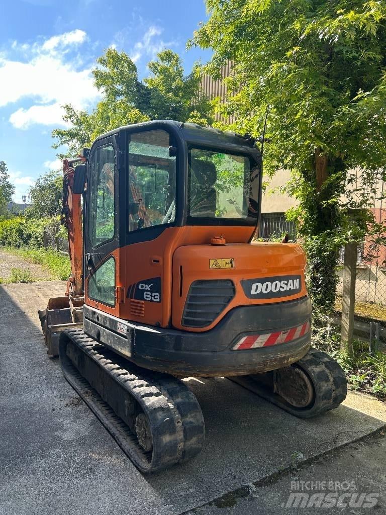 Doosan DX 63-3 Εκσκαφάκι (διαβολάκι) < 7t