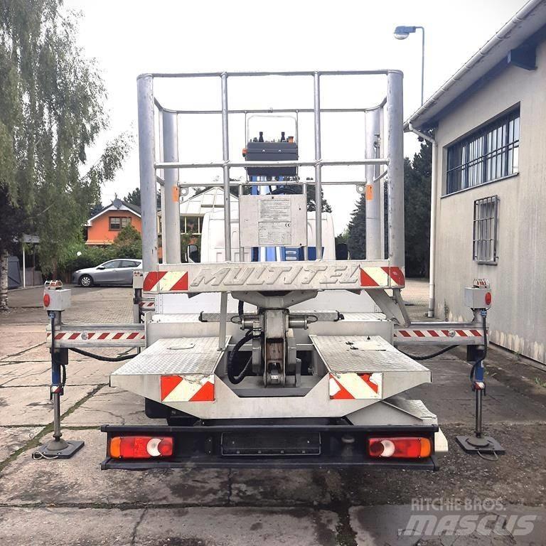 Multitel MT 162 Εναέριες πλατφόρμες τοποθετημένες σε φορτηγό