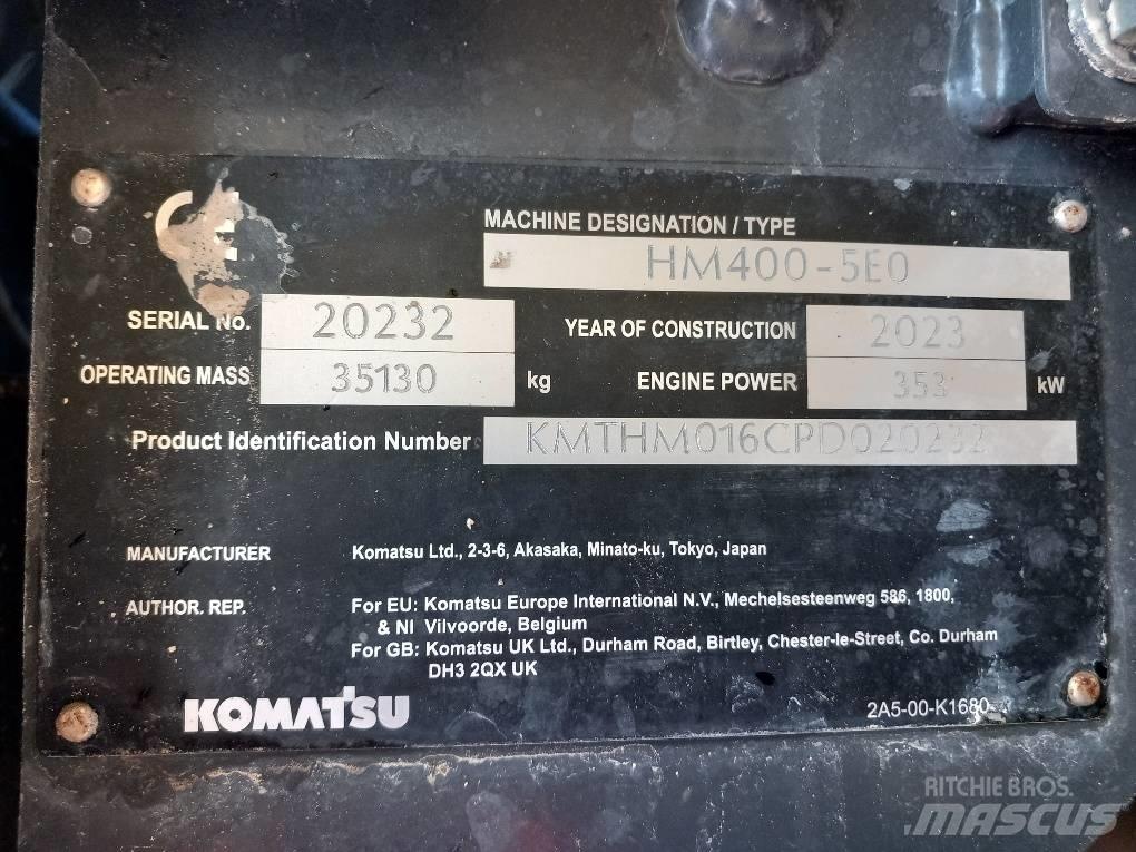 Komatsu HM400-5E0 Σπαστό Dump Truck ADT