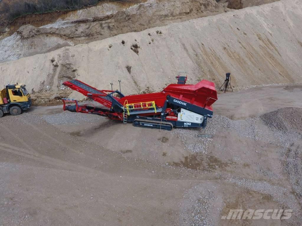 Sandvik QE 342 Μηχανές κοσκινίσματος