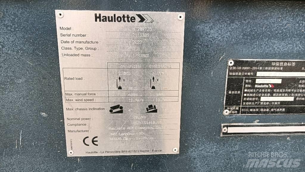 Haulotte HT28RTJO Ανυψωτήρες με τηλεσκοπικό βραχίονα