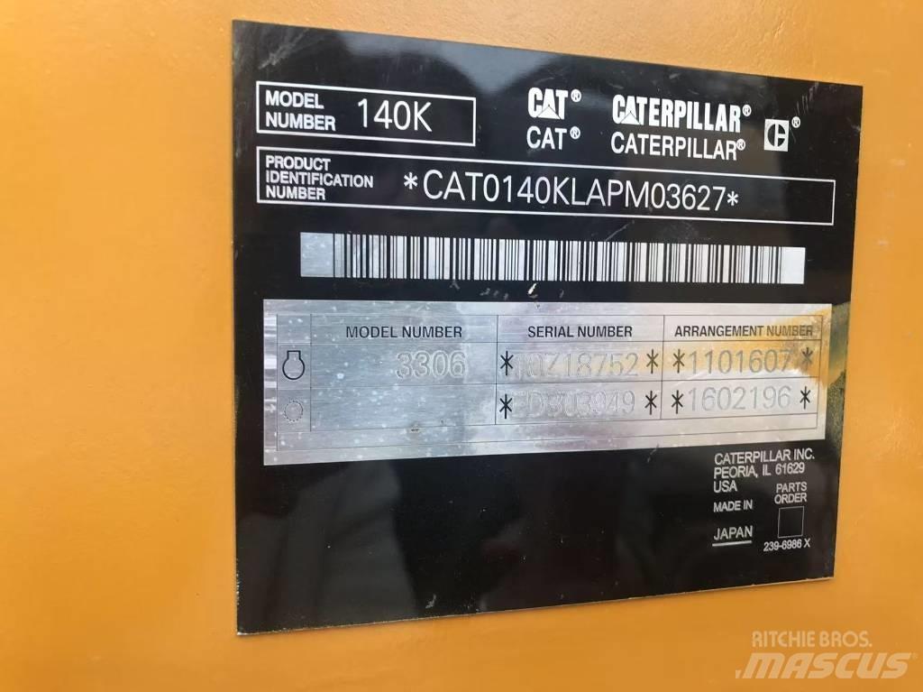 CAT 140k Γκρέιντερς
