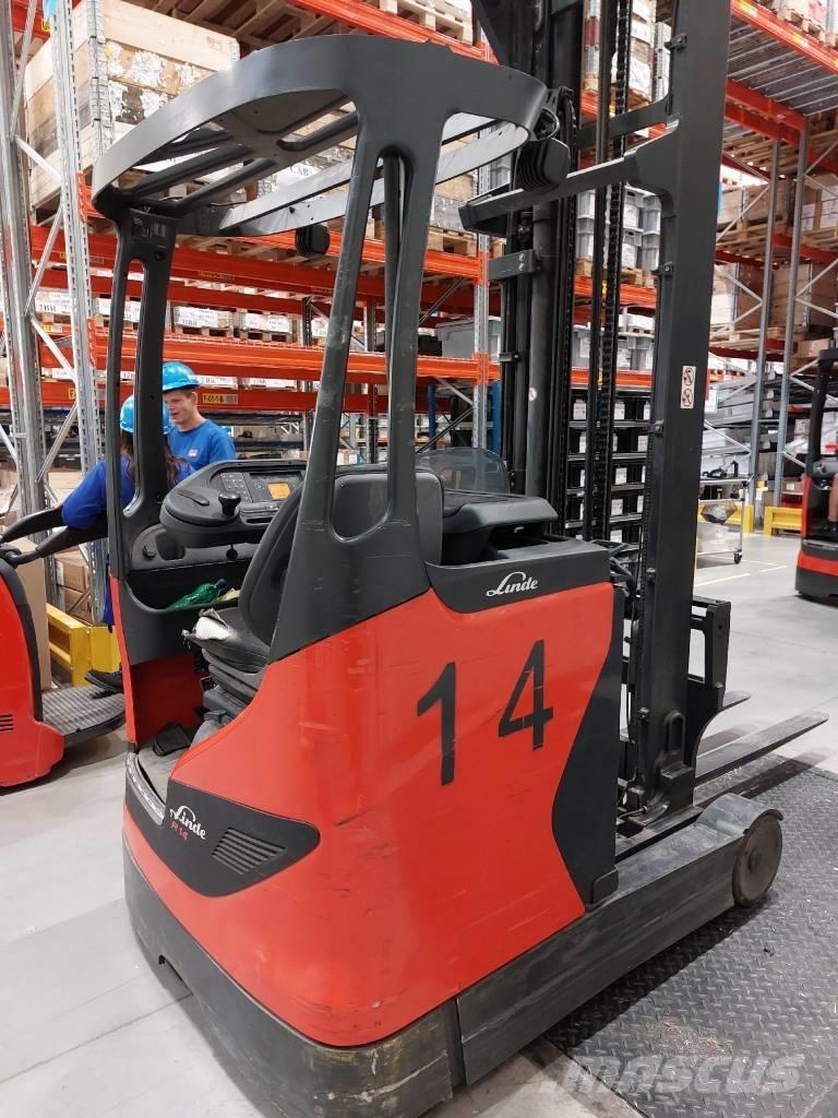 Linde R14 Ηλεκτρικά παλετοφόρα με ιστό