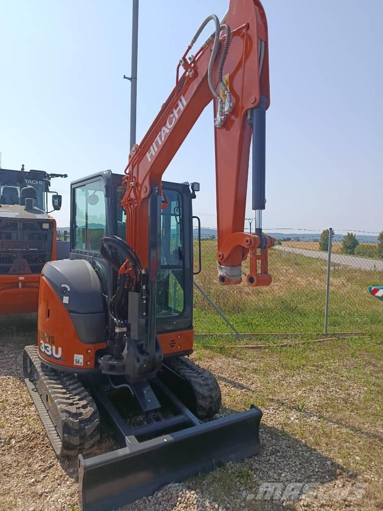 Hitachi ZX33U Εκσκαφείς με ερπύστριες
