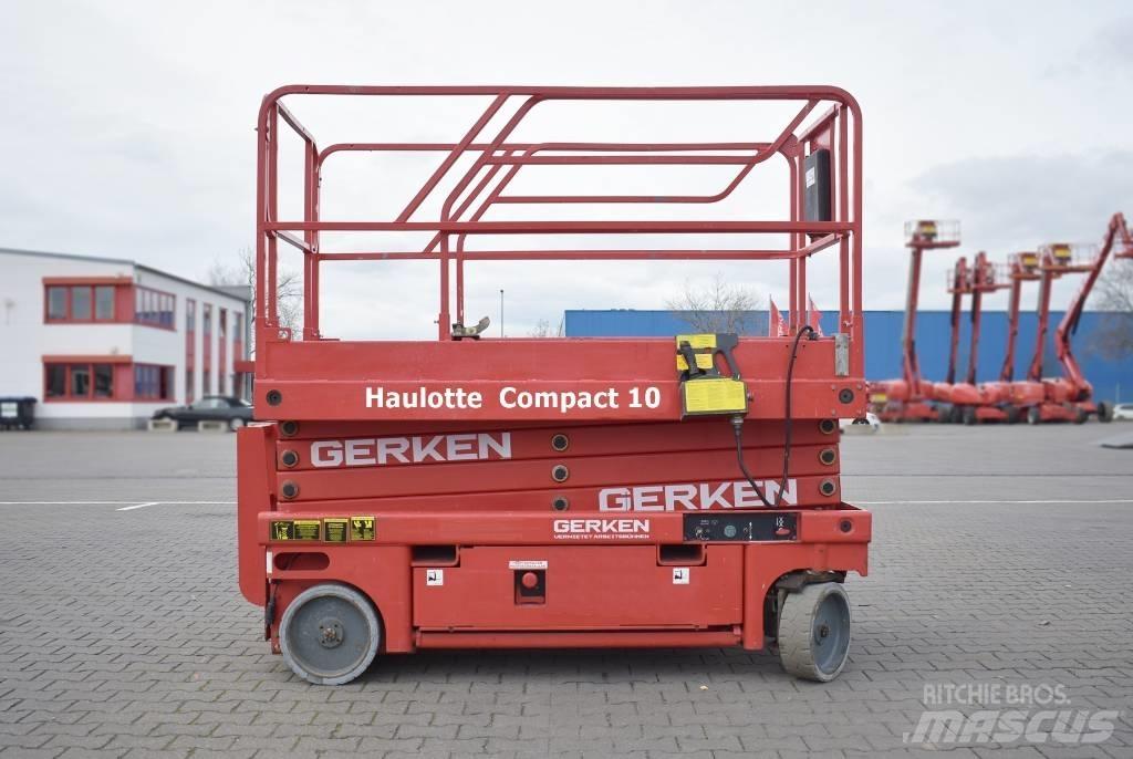 Haulotte Compact 10 Ανυψωτήρες ψαλιδωτής άρθρωσης