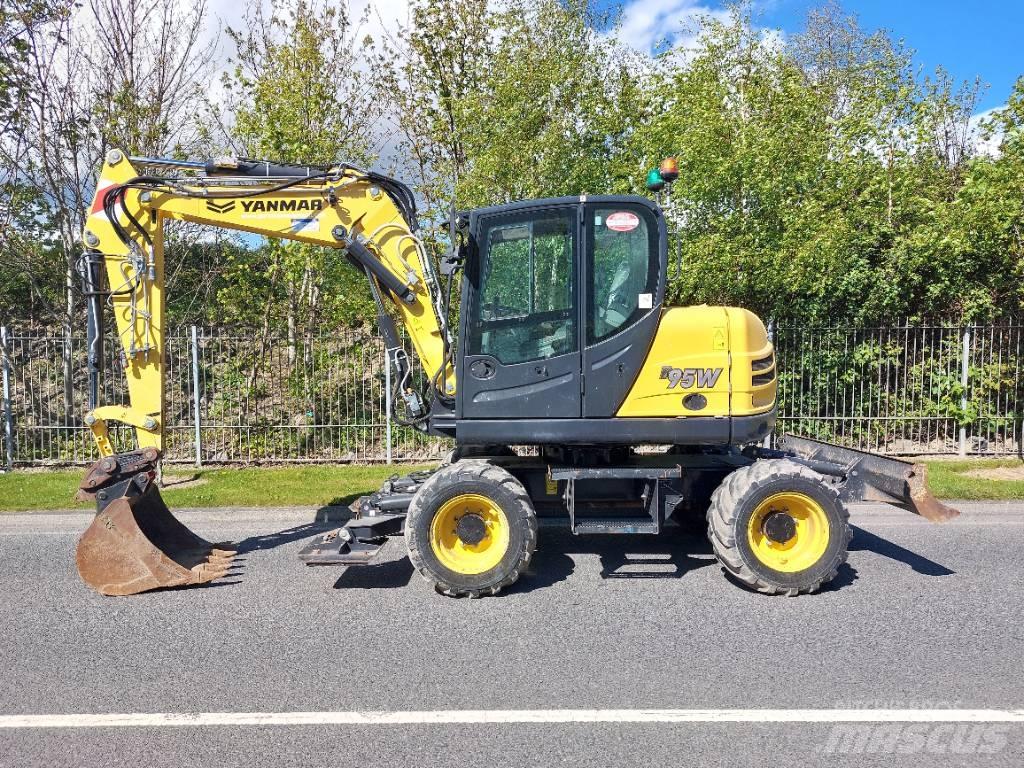 Yanmar B95W Εκσκαφείς με τροχούς - λάστιχα
