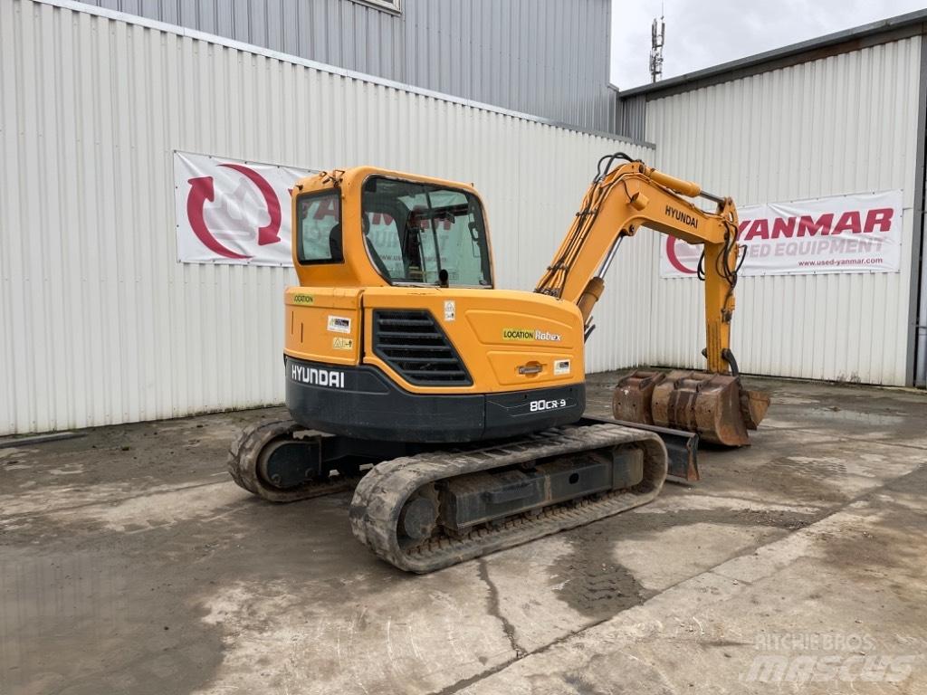 Hyundai R80CR-9 Μίνι εκσκαφείς 7t - 12t