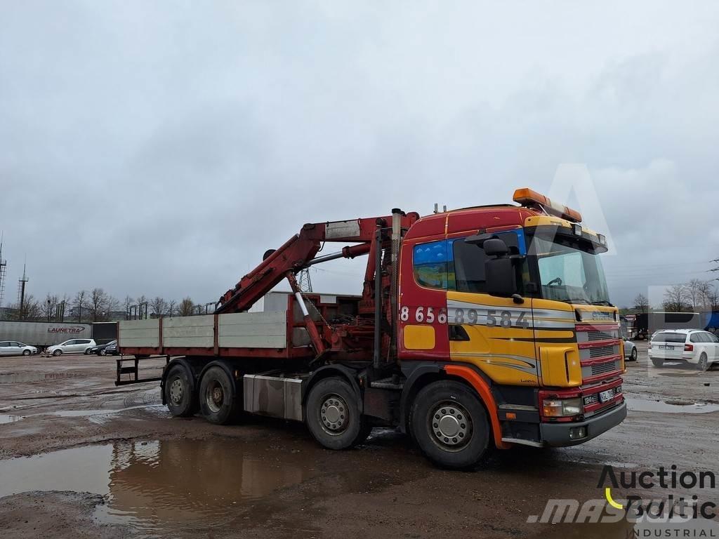 Scania R 124 GB Φορτηγά Ανατροπή