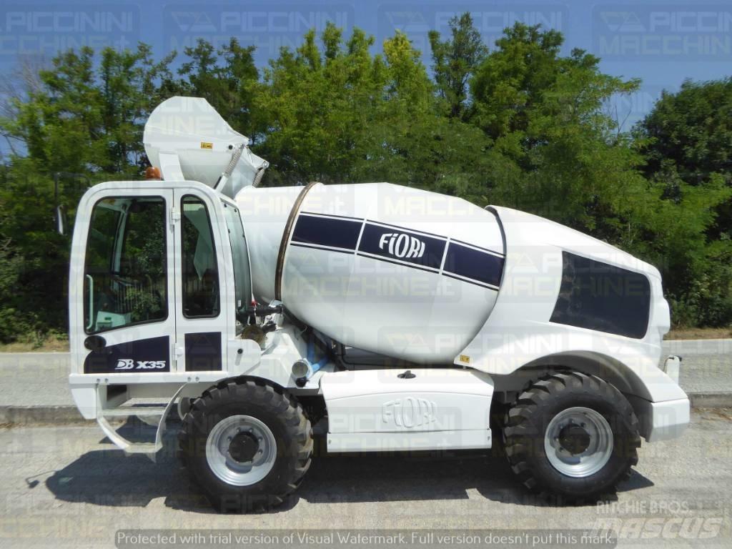 Fiori DBX35 Αναμίκτες σκυροδέματος/κονιάματος