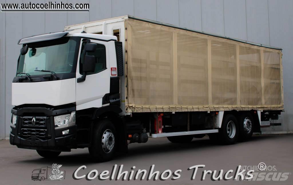 Renault C 380 Φορτηγά Καρότσα - Κουρτίνα