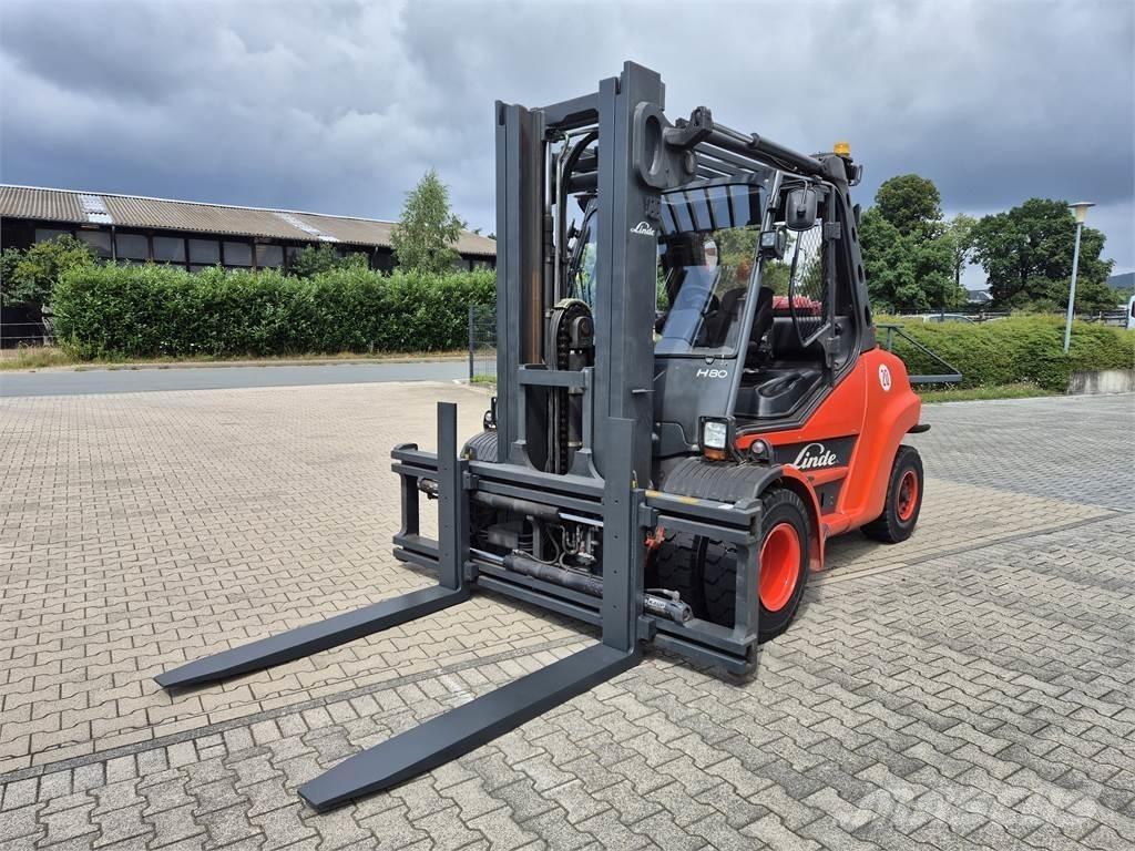 Linde H80T-900 Περονοφόρα ανυψωτικά κλαρκ με φυσικό αέριο LPG