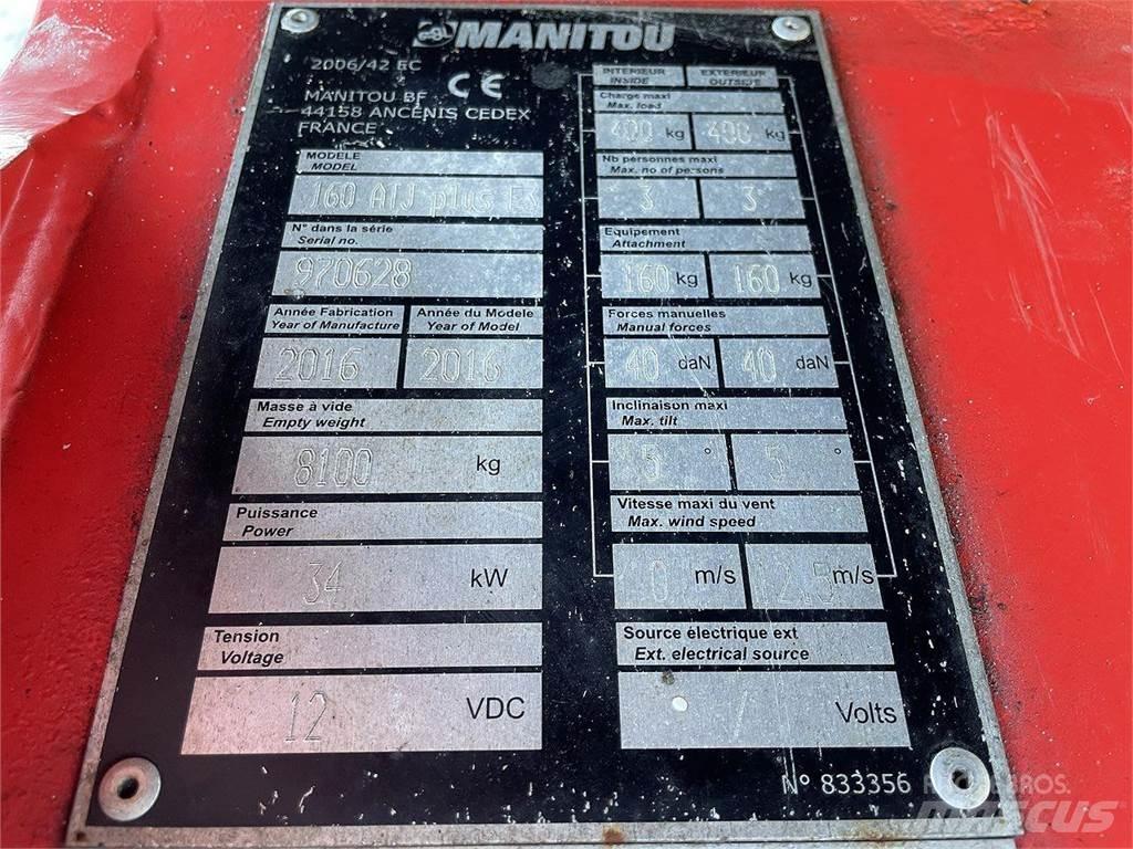 Manitou 160ATJ+ RC Ανυψωτήρες με αρθρωτό βραχίονα
