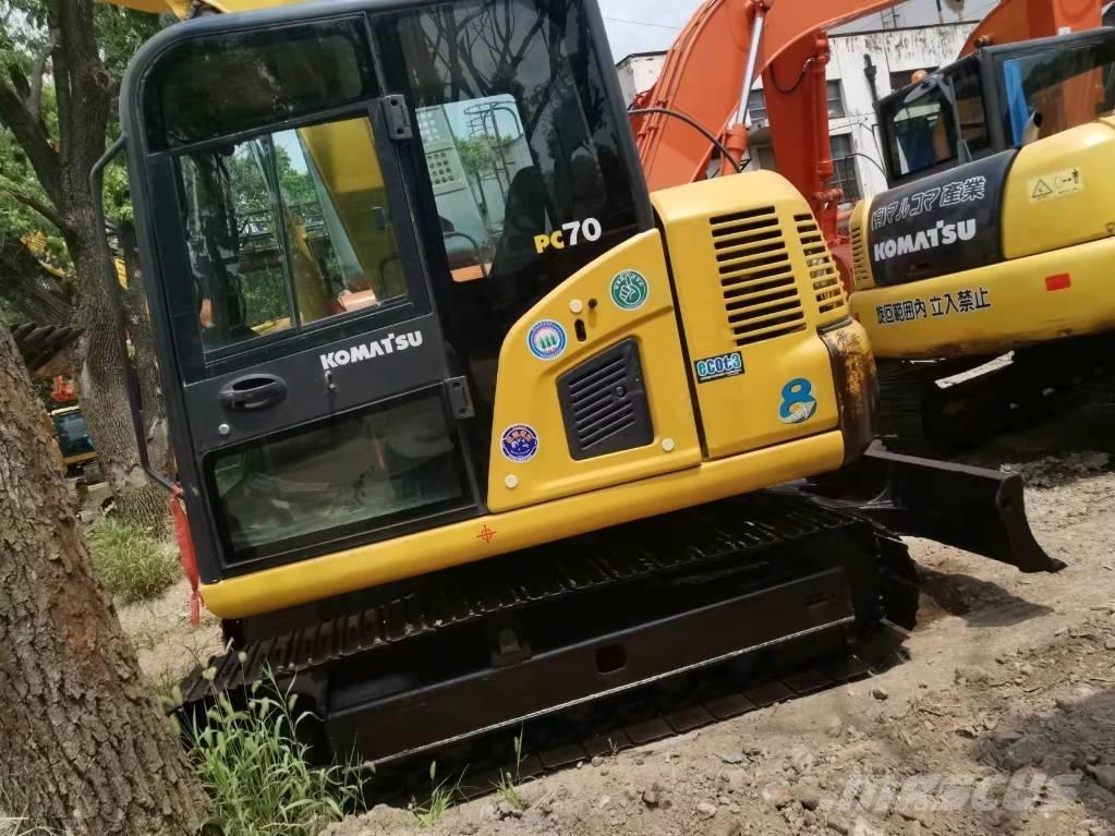 Komatsu PC 70-8 Εκσκαφείς με ερπύστριες