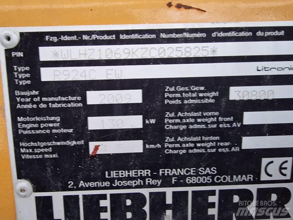 Liebherr R 924 C EW Βιομηχανικά μηχανήματα διαχείρισης αποβλήτων