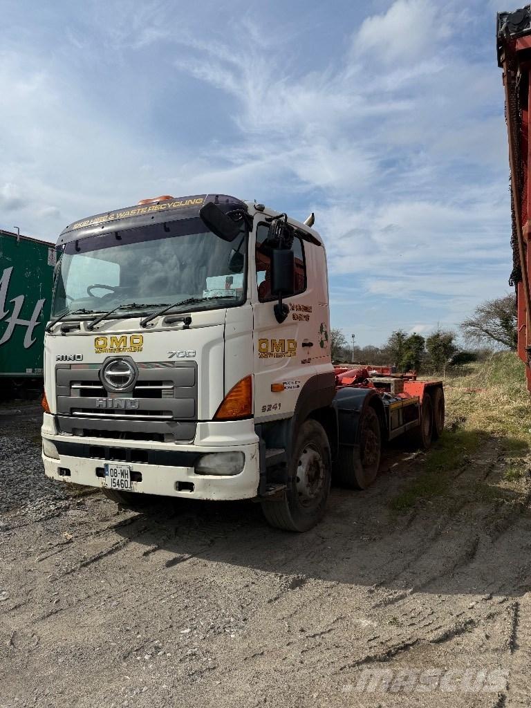 Hino 700 Φορτηγά ανατροπή με γάντζο