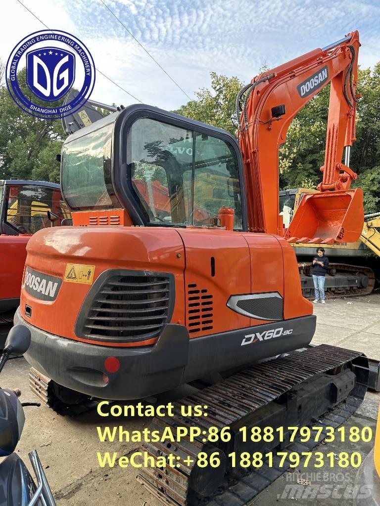 Doosan DX 60 Εκσκαφείς με ερπύστριες