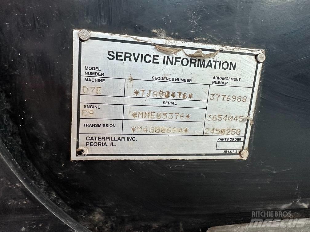 CAT D7E Μπουλντόζες με ερπύστριες