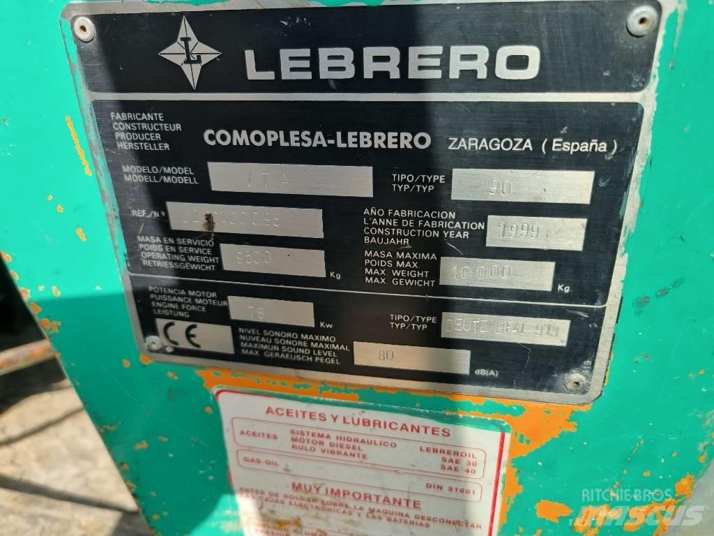 Lebrero VTA90 Οδοστρωτήρες διπλού κυλίνδρου