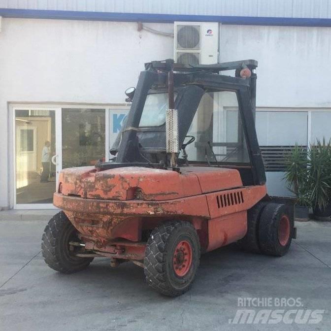 Linde H80D Πετρελαιοκίνητα Κλαρκ