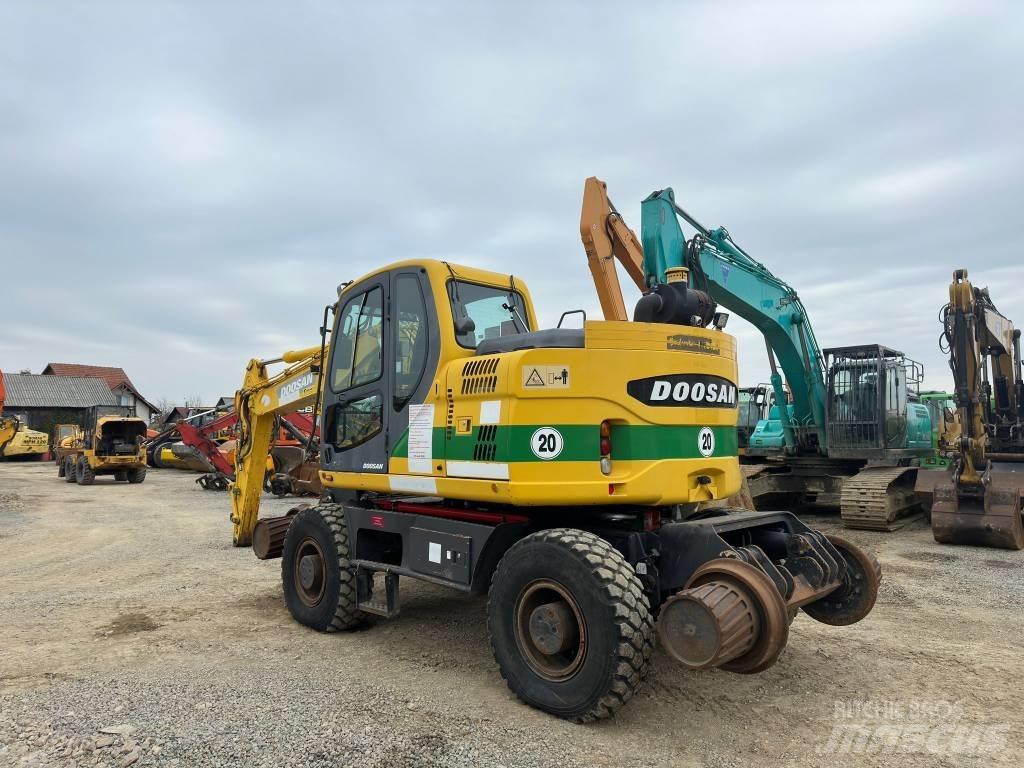 Doosan DX 160 WR Εκσκαφείς με τροχούς - λάστιχα